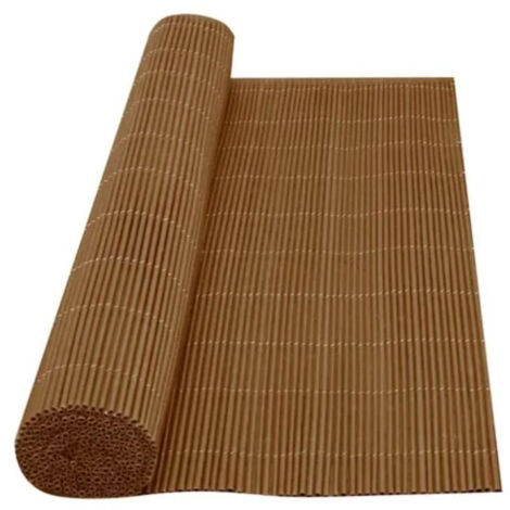 Mimbre Ocultación Beige 1x3 m  Cerramiento Mimbre Artificial Terraza Jardin PP+PE  Valla Decorativa Ocultación 90%