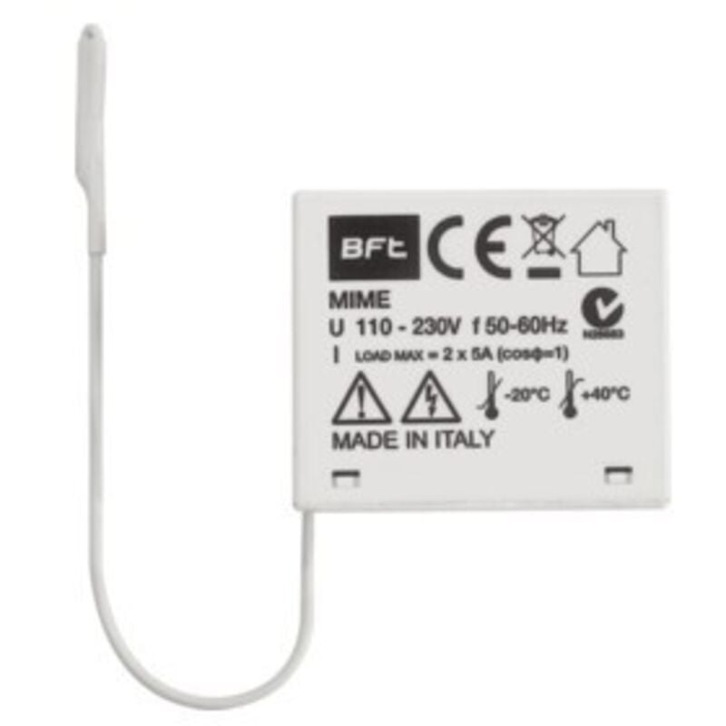 BFT Récepteur 433MHZ miniaturisé 2 canaux MIME AC - D113824