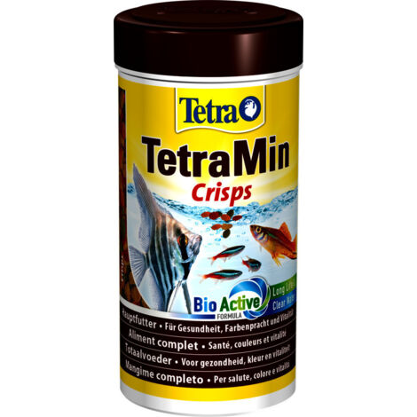 Min Crisps aliment complet pour poissons d'ornement 22g/100ml - Tetra