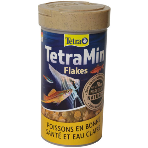 Min Flakes alimentation pour poissons d'ornement 52g/250ml - Tetra