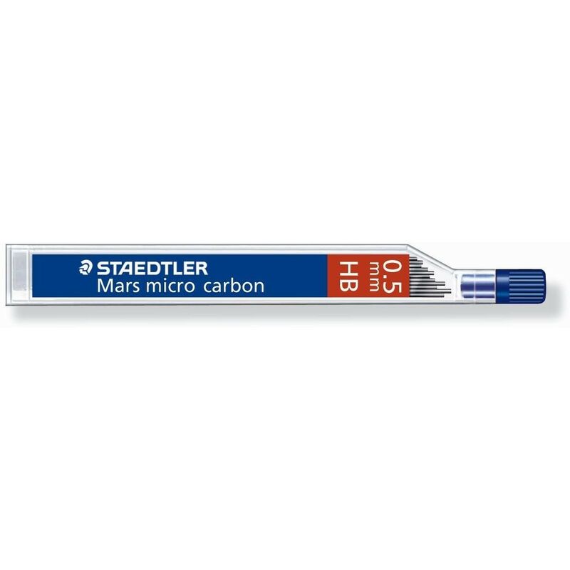

Genérica - Staedtler minas mars micro carbon 05 mm hb -12 tubos-
