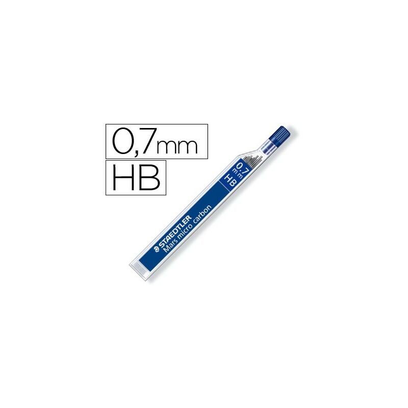 

Genérica - Staedtler minas mars micro carbon 07 mm hb -12 tubos-