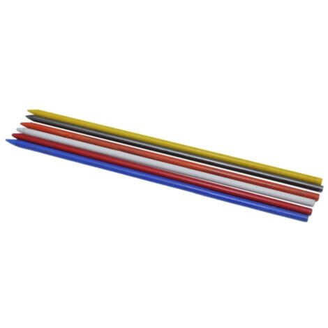 MINE COULEUR POUR CRAYON DE CHANTIER - x 6 pcs - EDMA - 283355