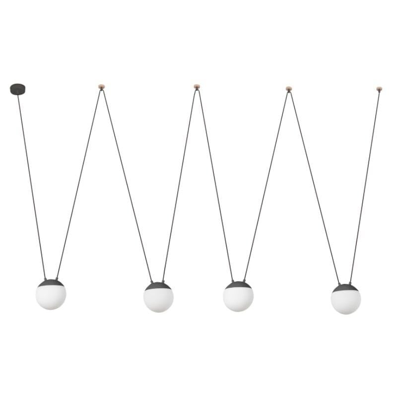 

Faro Barcelona - MINE Lámpara colgante 28210-4L - GRIS OSCURO