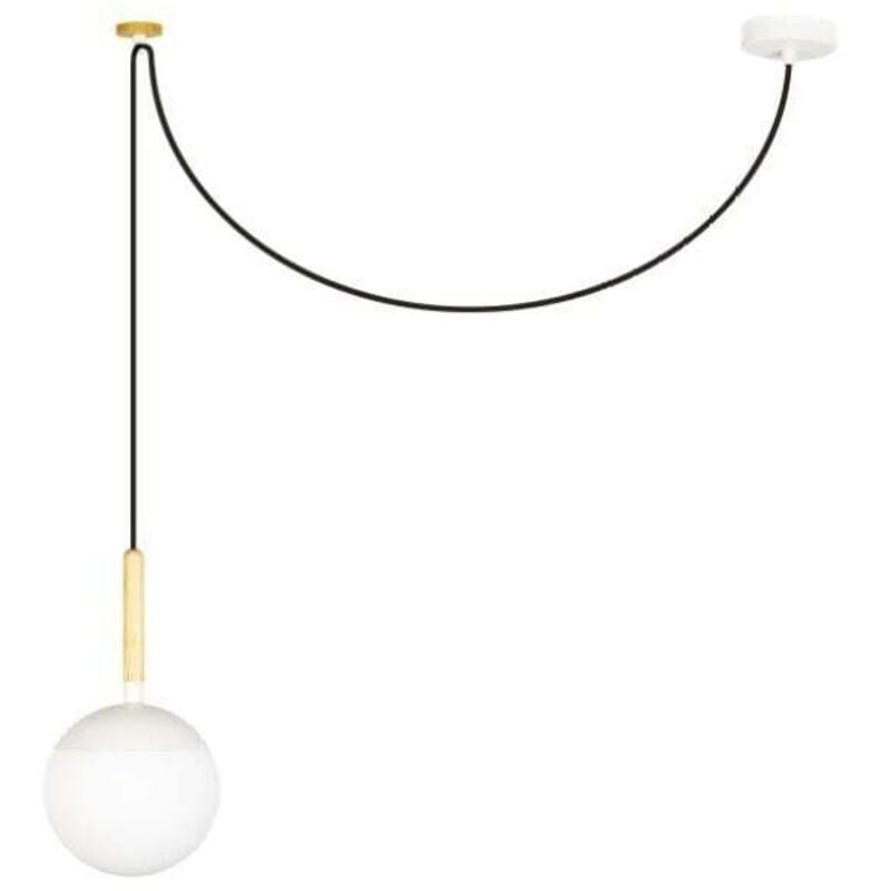 Mine Pc Lampada Sospensione Bianca Marca Faro