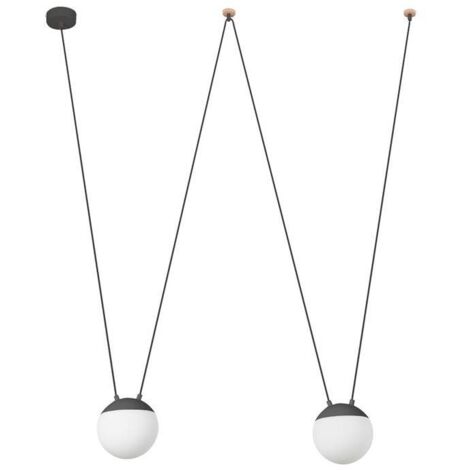 Mine Space Sospensione Grigio 1L Marca Faro