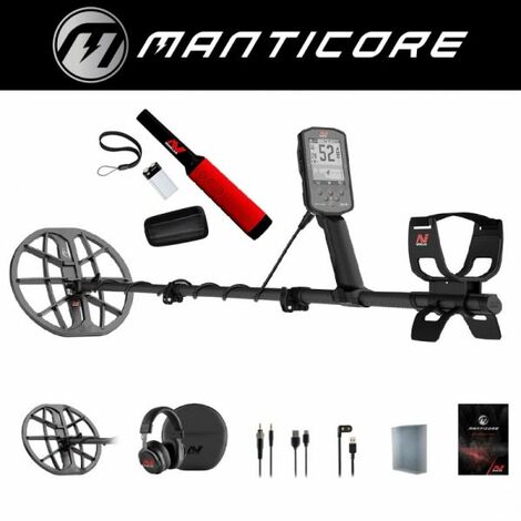 Minelab Metal Detector Multi frequenza MANTICORE + Pointer PRO-FIND 40 (Expert pack 40)