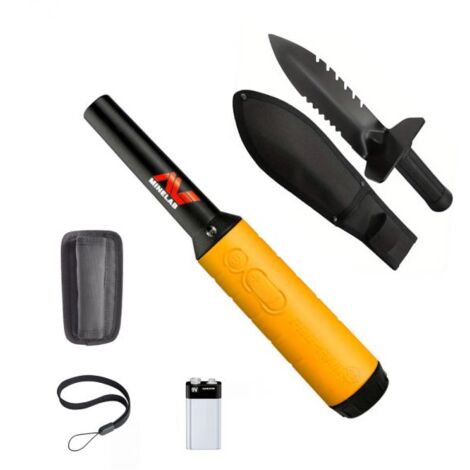 Minelab Pinpointer Pro-Find 35 + Coltello da scavo per Metal detector