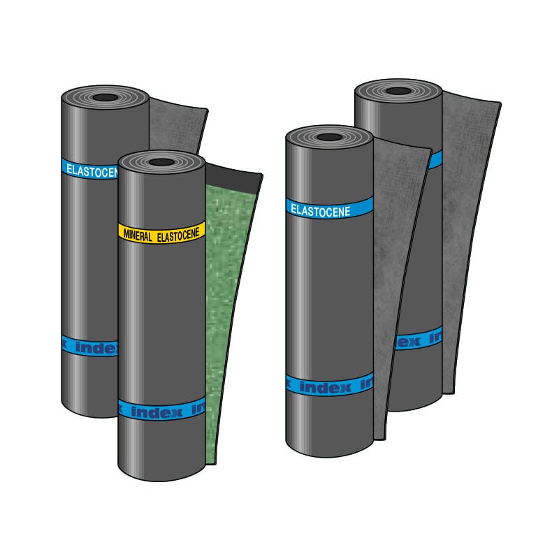 Mineral elastocene pol. membrana bituminosa 4,5 kg/m2 rt 1x10 m