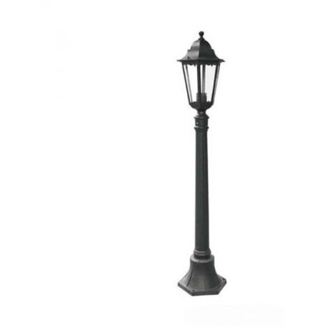 MINERVA LAMPIONE SU PIANTANA 120 CM COLORE NERO