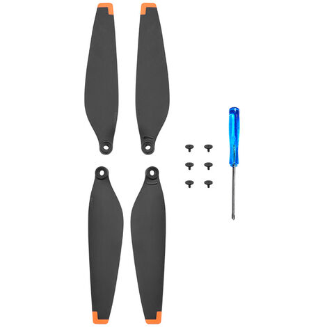 Mini 3 Pro Hélice Flying Blade Drone Quick Release Paddle Wing Wing-1pcs-Blade Orange Edge 2 Paires Box Pack
