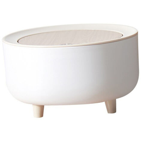 Mini-Abfalleimer mit Pressemitteilung, PP, 260 g, 12,7 x 19,5 cm, multifunktional, für Büros und Wohnzimmer