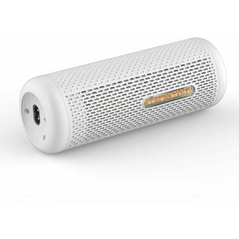 Mini Absorbeur d'humidité (déshumidificateur), Rechargeable, 20W, 360° pour Armoire, Chambre, Bureau etc. Blanc