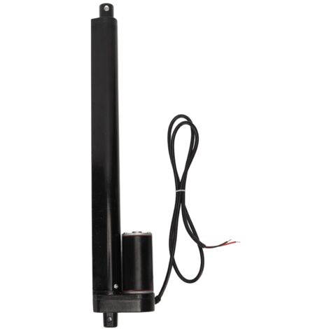 Mini actionneur électrique linéaire pour mouvement de moteur, piste agricole extérieure, robotique, domotique, 1000N, 250mm, 12V, noir uniquement