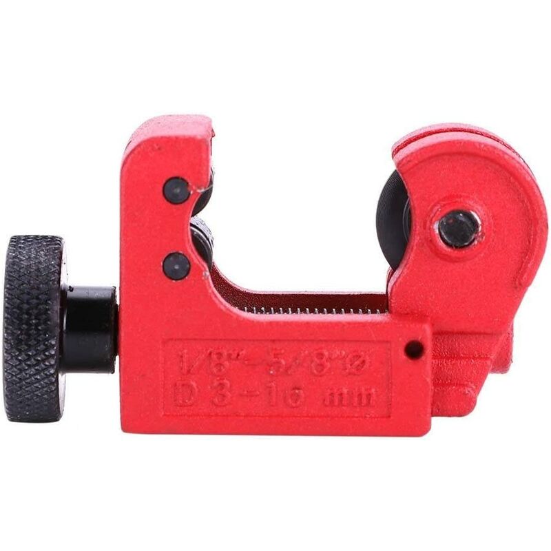 Mini Adjustable Pipe Cutter 3 ~ 16 mm Cutting Tool Cutting Machine for Tubes Copper Pipes Brass PVC Plastic and Aluminum