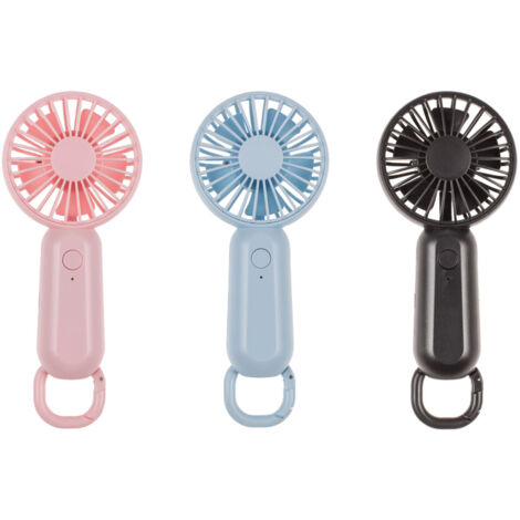 Mini Akku Ventilator für unterwegs Rosa