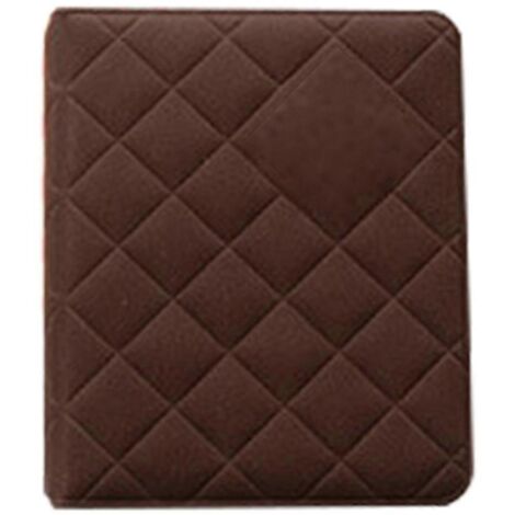 Mini album photo 32 pochettes pour le rangement de photos, marron clair