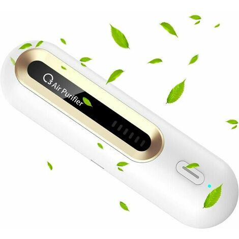 Mini ambientador USB para nevera, generador de ozono O3, purificadores de aire, desodorante antiolor, destructor de olores reutilizable para nevera, coche, zapatero, armario de ropa
