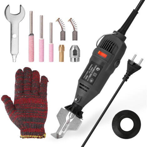 Mini amoladora eléctrica portátil para cadenas de motosierra, amoladora eléctrica, amoladora neumática, herramienta de amolado multiusos