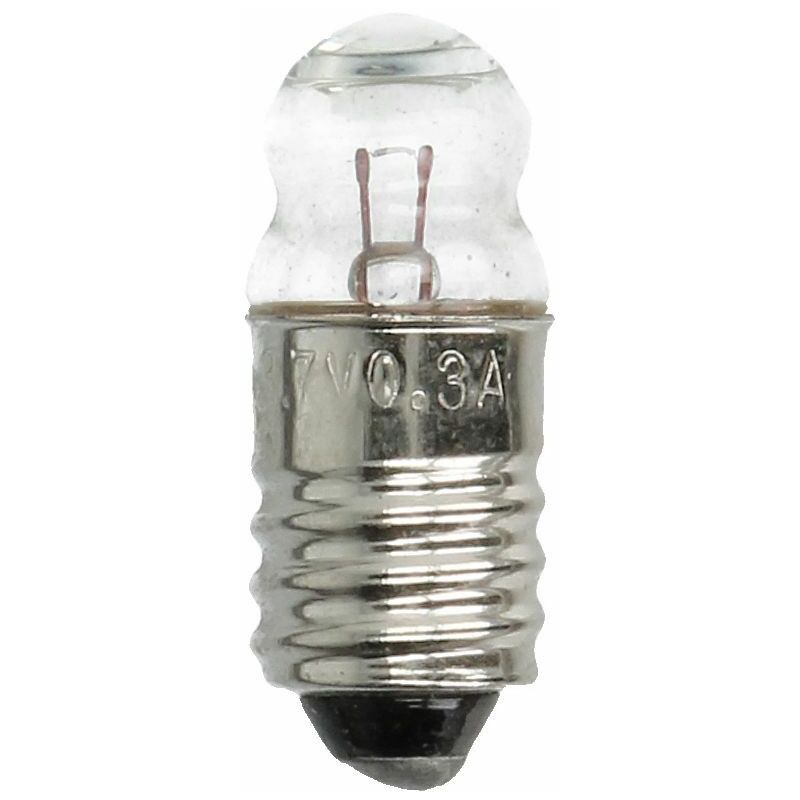 Mini ampoule E10, 3,7 v, 300 mA
