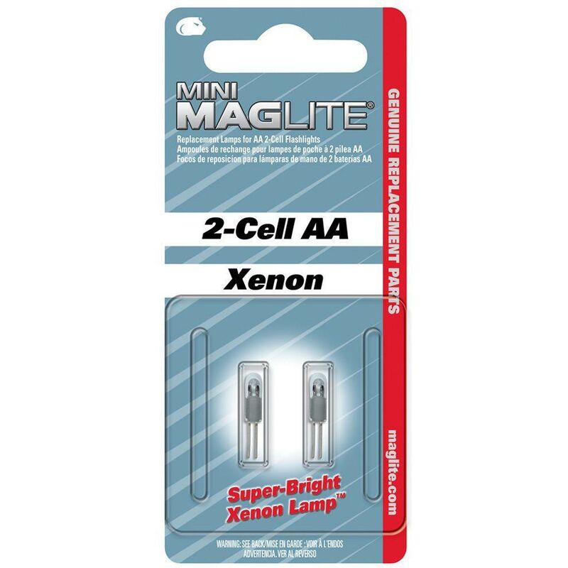 Mini ampoule Maglite 3V pour lampe de poche (2 unités)