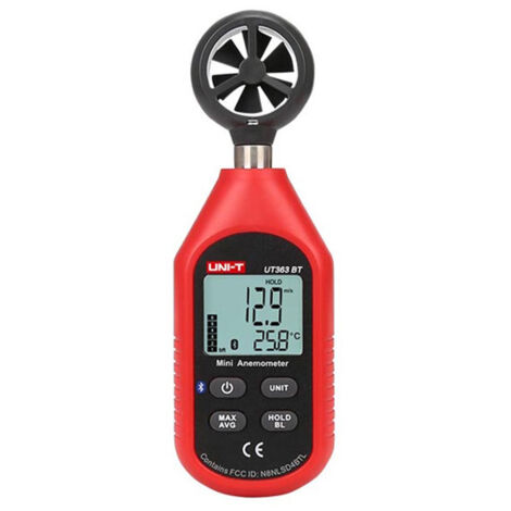 Mini anémomètre numérique avec Bluetooth Ut363-bt  Ut363bt