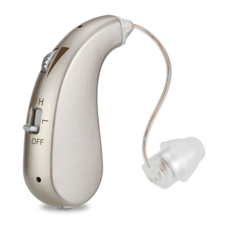 Lifcausal - mini appareil auditif rechargeable bte de type oreille arrière, amplificateur de son à faible consommation d'énergie