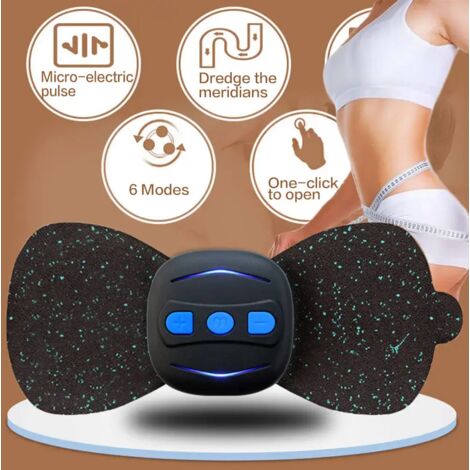 Mini appareil de massage électrique pour le dos et la nuque (EMS) : massage des muscles cervicaux, soulagement de la douleur, relaxation, santé des épaules, appareil de physiothérapie-AquaForge