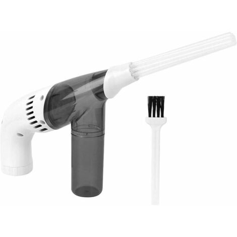 Mini aspirateur portatif sans fil à double usage (gris)