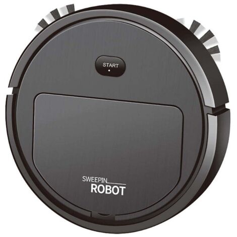 Mini aspirateur robot maison poils animaux, nettoyage automatique rechargeable compact