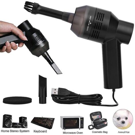 Mini aspirateur USB pour ordinateur de bureau, poêle, outil de nettoyage de la poussière