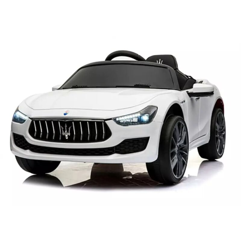 Mini Auto Per Bambini Maserati Ghibli White de