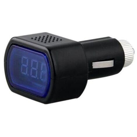 Mini-Auto-Voltmeter/Digitalanzeige Auto-Spannungstester/Mini-Batteriemonitor  FLITI