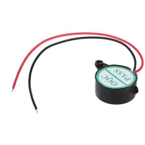 Mini avertisseur sonore électronique piézo 3-24 V à son continu
