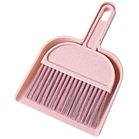 Mini bac à poussière et ensemble de brosses, outil de nettoyage multifonctionnel avec brosse à balai à main, poêle à