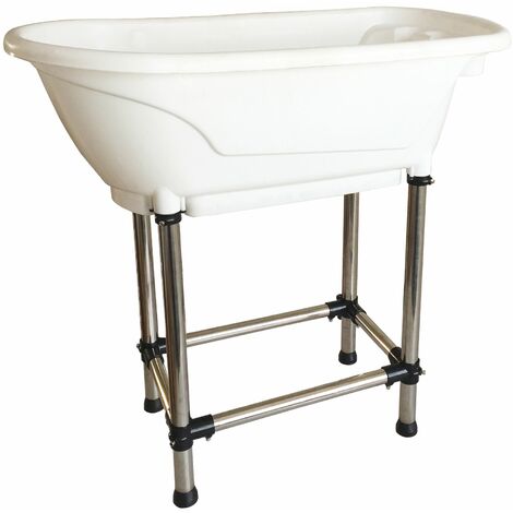 Mini Baignoire en polyuréthane : Blanche