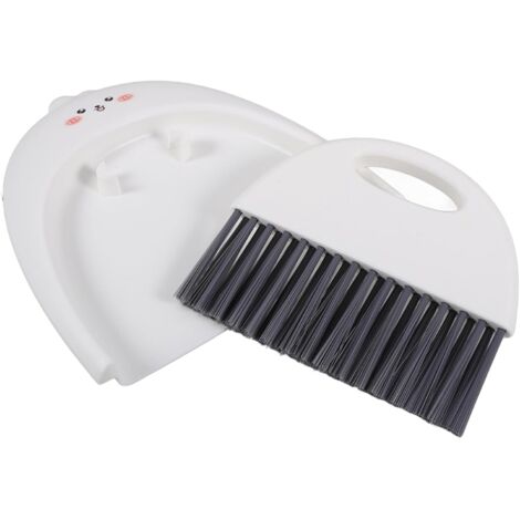 Mini Balai et Pelle à Poussière pour Bureau et Voiture Kit de Nettoyage