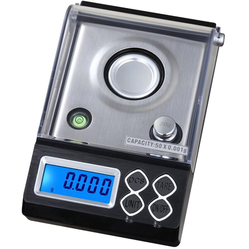 Mini balance de poche numérique Balance à bijoux de haute précision Mini balance de poche lcd (50 g/0,001 g)
