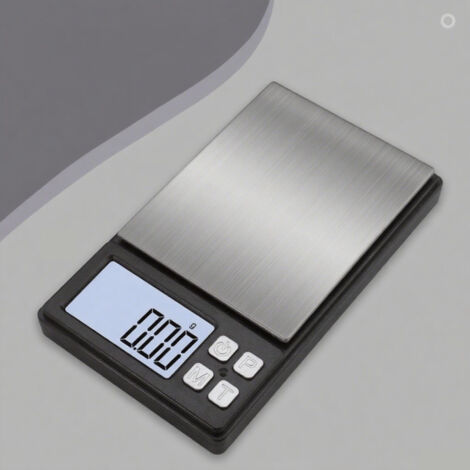 Mini balance de poche portable, petite balance électronique, balance de bijouterie pour la maison