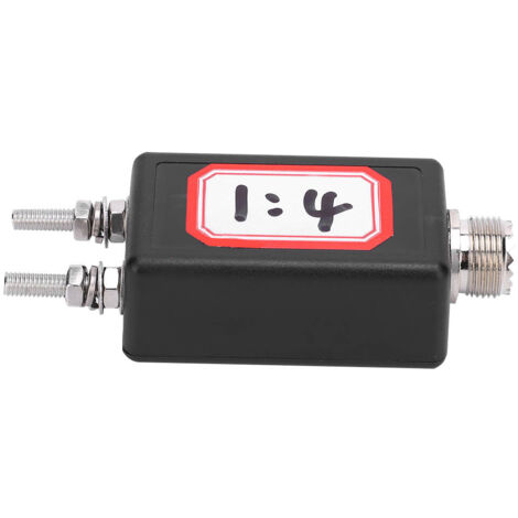 Mini-Balun 4:1 für HF-Funkantennen, tragbare QRP-Sender und Amateurfunk.