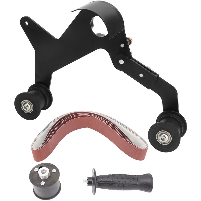 Image of Eosnow Mini Bandschleifer DIY Schleifmaschine Edelstahlrohr Rohrpolierer Schleifwerkzeug M10