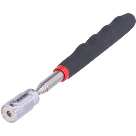 Mini Barre Aimantée Télescopique avec LED - Outil Magnétique Portable pour Ramassage - Idée Cadeau