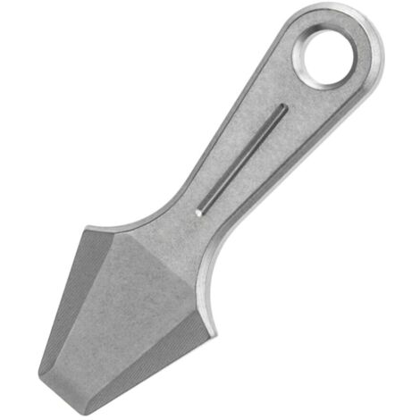Mini Barre de Levier EDC, Petit Pied Biche 45mm Pry Bar de Poche en Titane avec Trou de Lanière pour Porte-clés, Transport Quotidien, Camping, Équitation, Entretien, Auto-sauvetage
