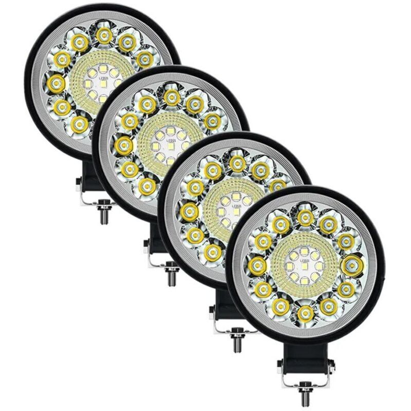 Mini barre de lumière LED 99W, projecteur， lampe de travail pour Jeep camion bateau voiture tracteur SUV ATV