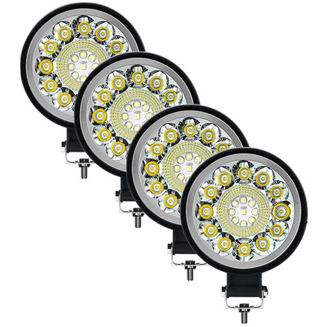 Mini barre de lumière LED 99W, projecteur， lampe de travail pour Jeep camion bateau voiture tracteur SUV ATV