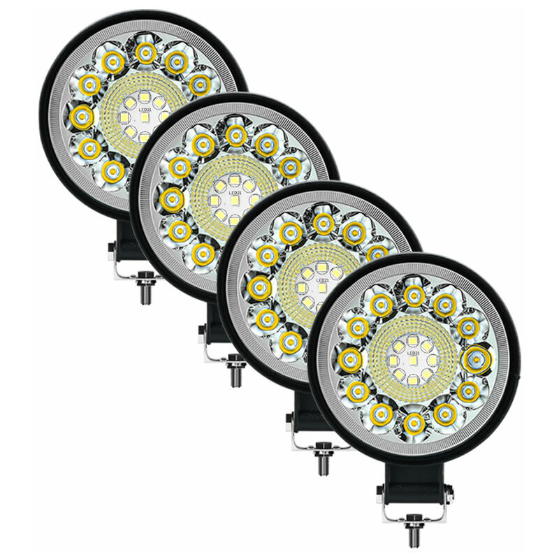 Mini barre de lumière led 99W, projecteur, lampe de travail pour Jeep camion bateau voiture tracteur suv atv