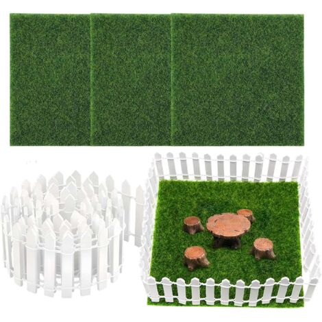 Mini Barrière Blanche Clôture Pour Jouets De 89 Cm Panneau