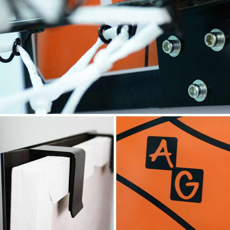Mini Basketball Hoop Magic Wall Or Door Mountable With Ball