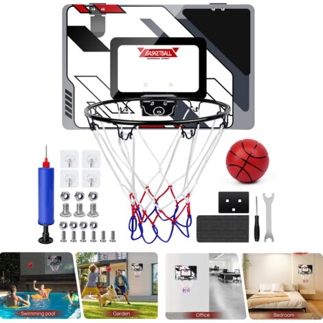 Mini Basketballkorb zum Einhängen Mini Basketball Indoor Entertainment Kinder