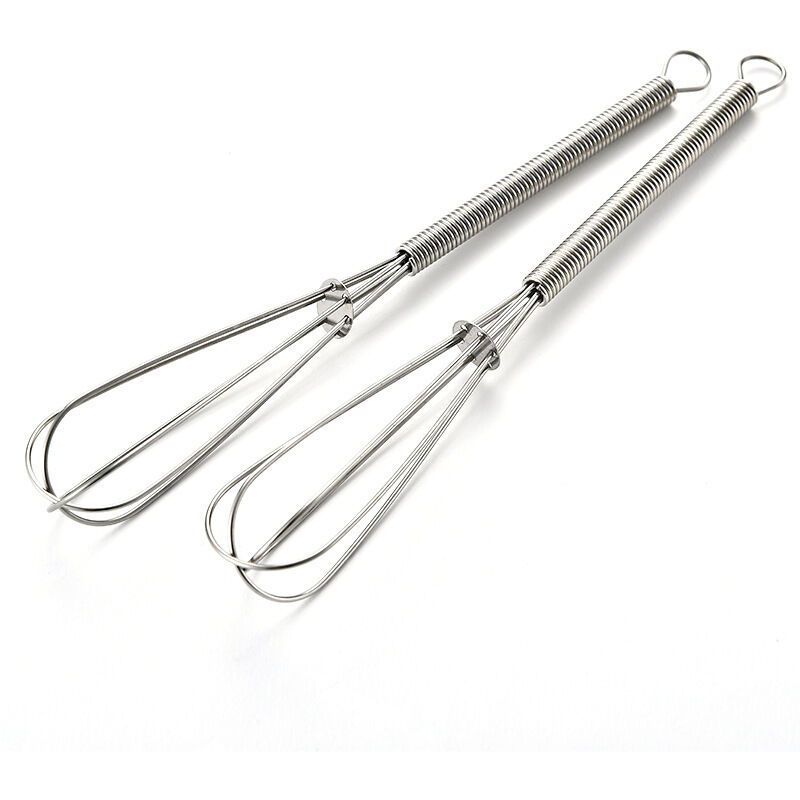Mini batteur à œufs, petit batteur à œufs, en acier inoxydable, batteur à œufs ballon de cuisine